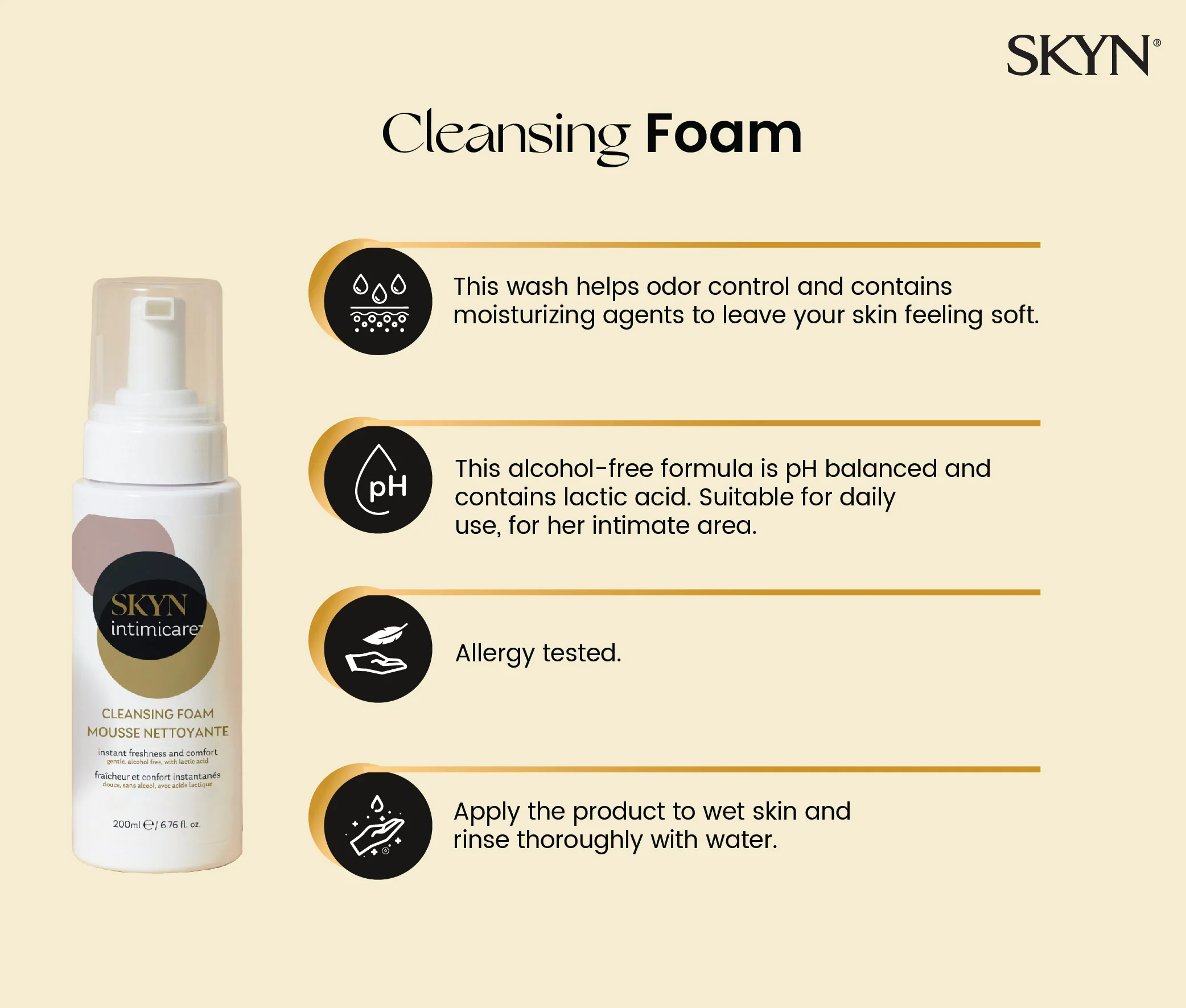 For Her - Cleansing foam + shaving gel +  post Shaving mist - Image 3