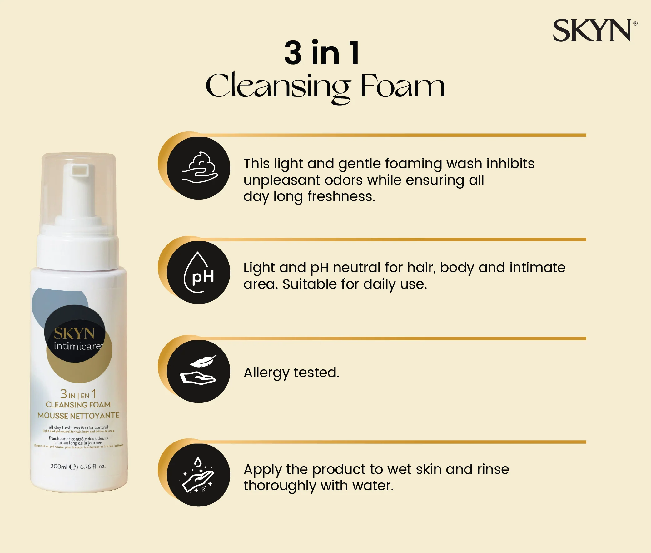 Intimate Cleansing foam for him and her - Image 5
