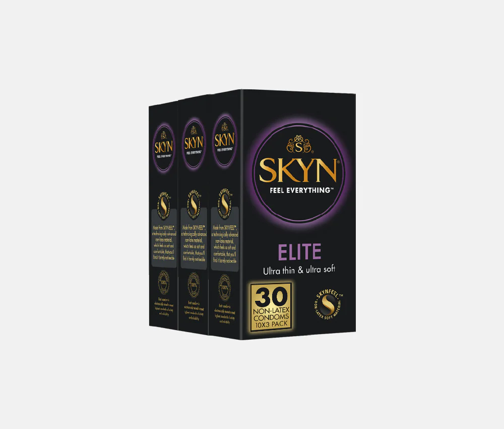 SKYN® ELITE 10 × 3 BUNDLE PACK OF NON LATEX CONDOMS; 3 For 2