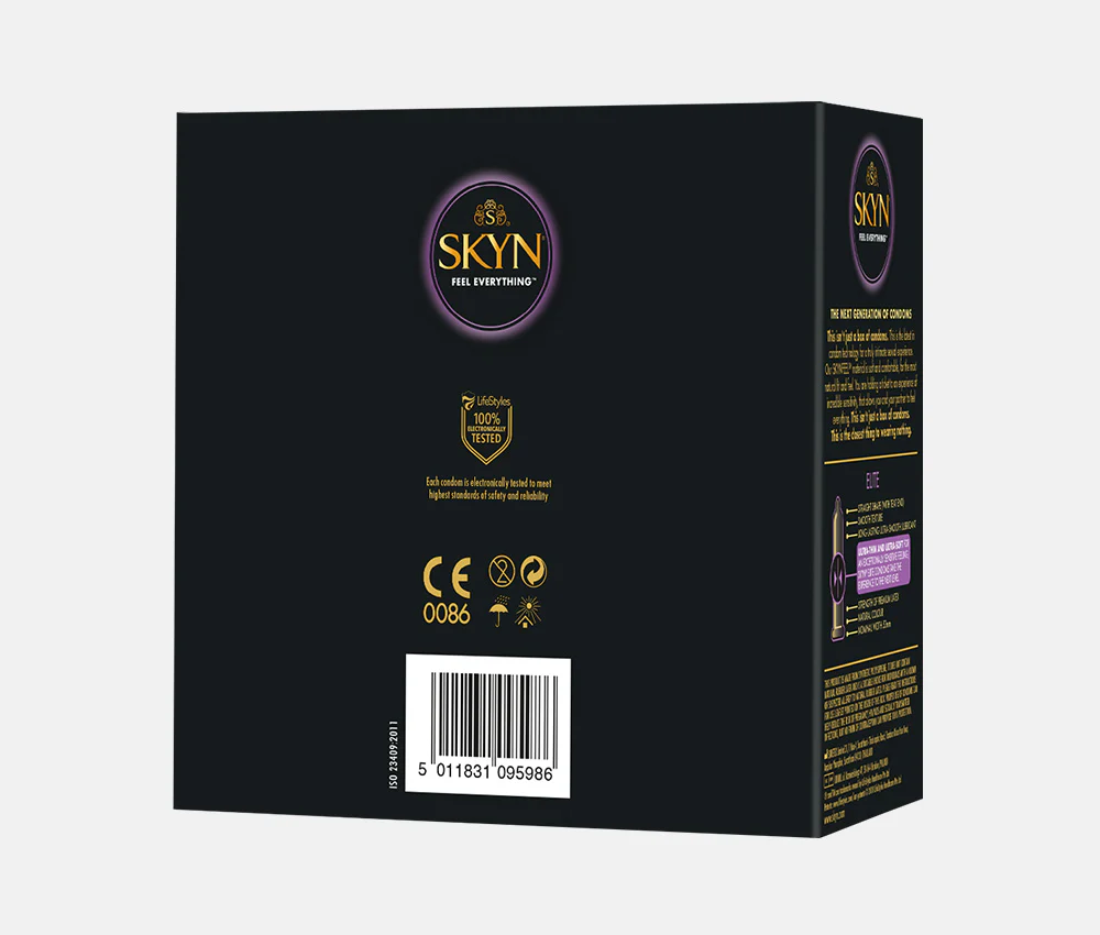 SKYN® ELITE 50 PACK OF NON LATEX CONDOMS - Image 3