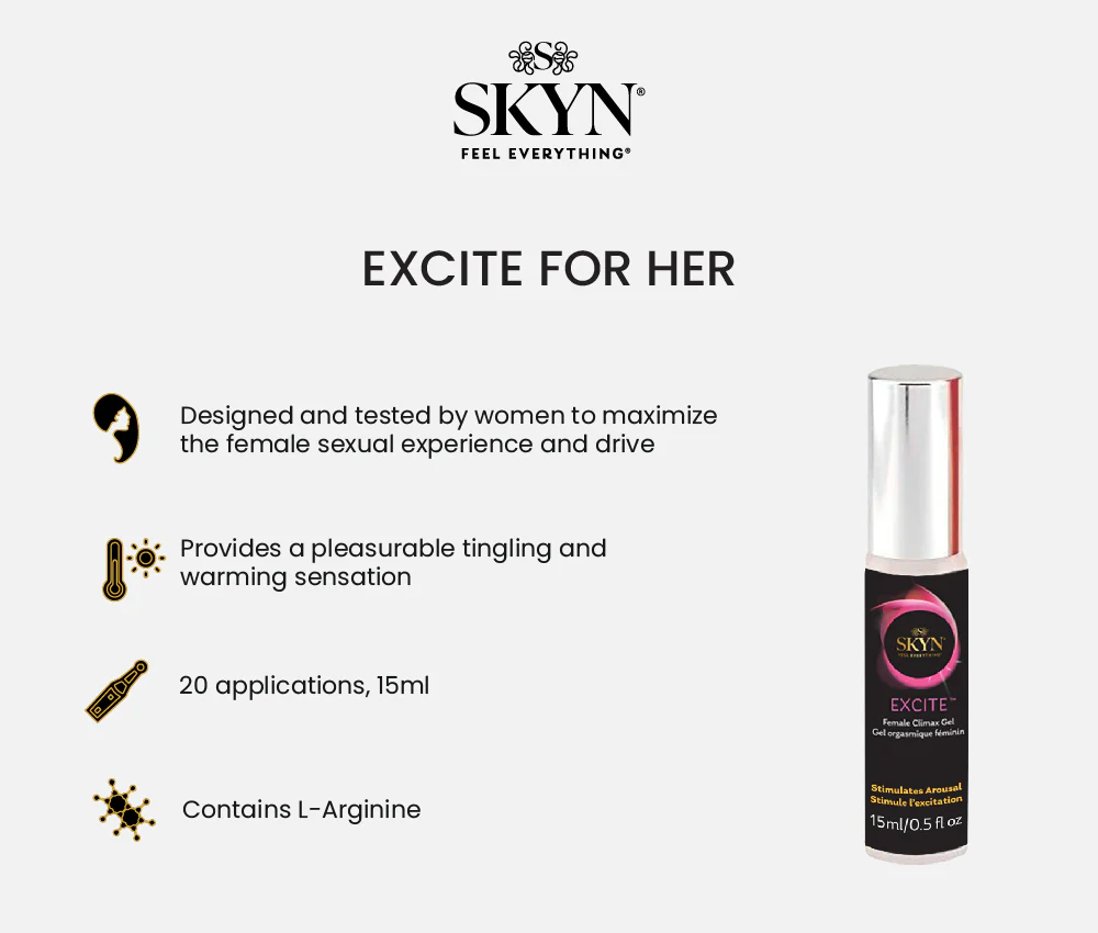 SKYN® Extra Lube 60 pack with FREE Orgasmic Gel for her - Image 7