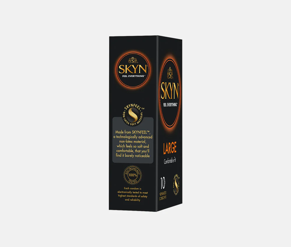 SKYN® LARGE 10 × 3 BUNDLE PACK OF NON LATEX CONDOMS | 3 For The Price Of 2 - Image 4