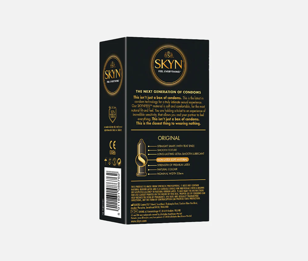 SKYN® ORIGINAL NON LATEX CONDOMS 10 PACK - Image 3