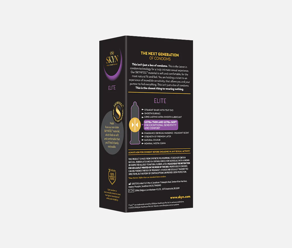 SKYN® Selection 50 pack of non latex condoms plus FREE 10 pack - Image 5